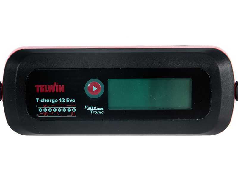 Telwin Batterieladegerät T-Charge 12 Evo (geeignet für alle Stromaggregate)