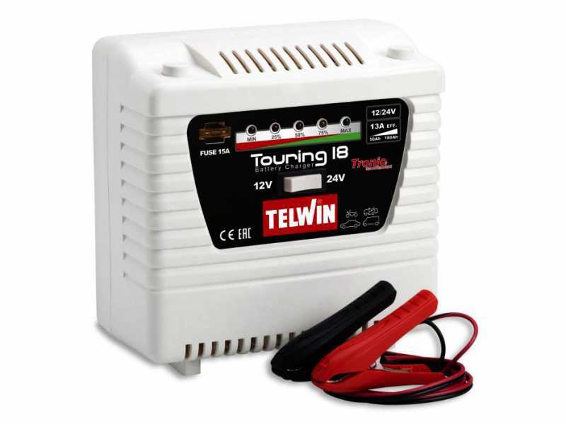 Telwin Touring 18 12/24V Ladegerät Angebot Akku | Agrieuro - im