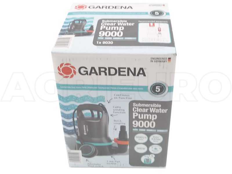 GARDENA 9030-20 Untergang Pumpe reinigen Wasser 9000 - iPon