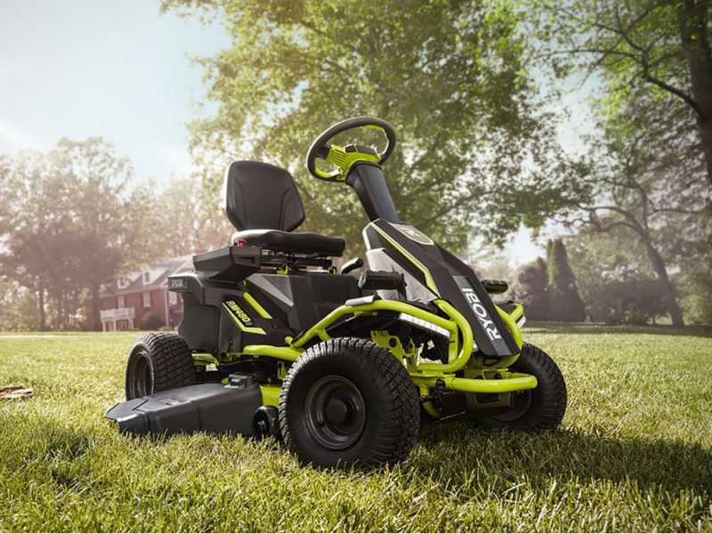 Ryobi Rm480e Akku Rasentraktor Günstig Bei Agrieuro