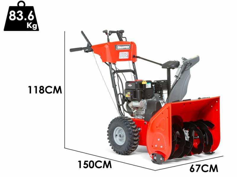 Snapper M1024E - Benzin-Schneefr&auml;se - B&amp;S 950 Snow Motor