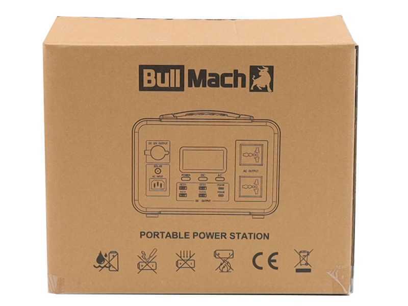 BullMach Elektron 1000 - Tragbare Powerstation  - 1000W/1008Wh 3.2V