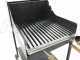 Cruccolini Fuocone  Inox - Handwerklicher Holz- und Kohlegrill