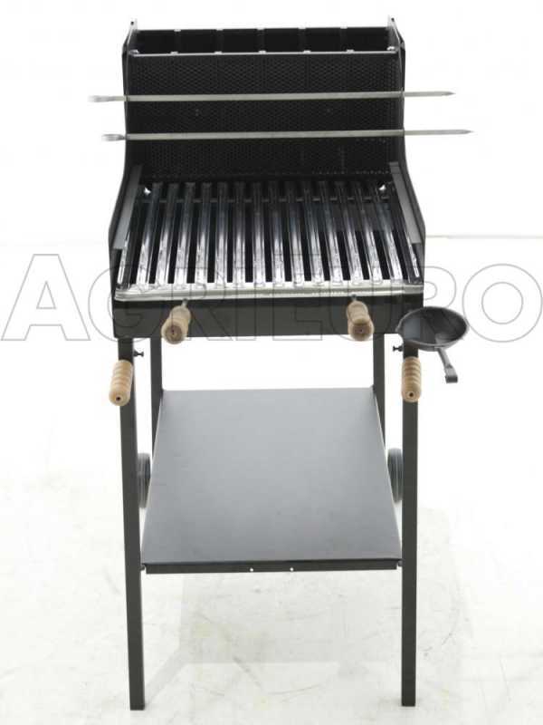 Cruccolini Fuocone  Inox - Handwerklicher Holz- und Kohlegrill