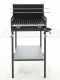 Cruccolini Fuocone  Inox - Handwerklicher Holz- und Kohlegrill