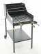 Cruccolini Fuocone  Inox - Handwerklicher Holz- und Kohlegrill