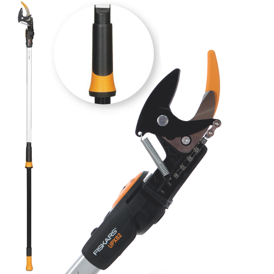 Fiskars UPX82 - Professionelle Astschere  - fester Schaft 158 cm - Schnitt &Oslash; 32mm - Baumschere