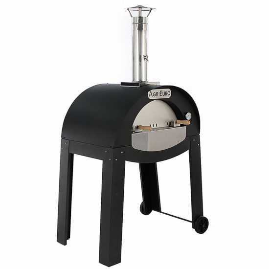 Holzbackofen f&uuml;r drau&szlig;en AgriEuro Mini Cibus 60x40 - Backf&auml;higkeit: 1 Pizza