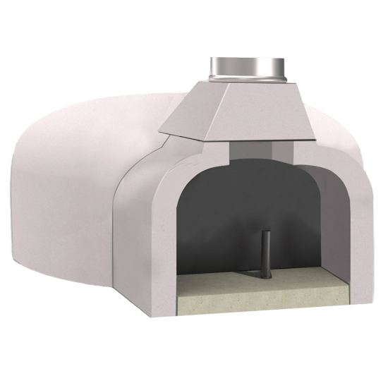 Edilmark FR 95 - Einbau-Holzbackofen mit Backfl&auml;che 76x81 cm