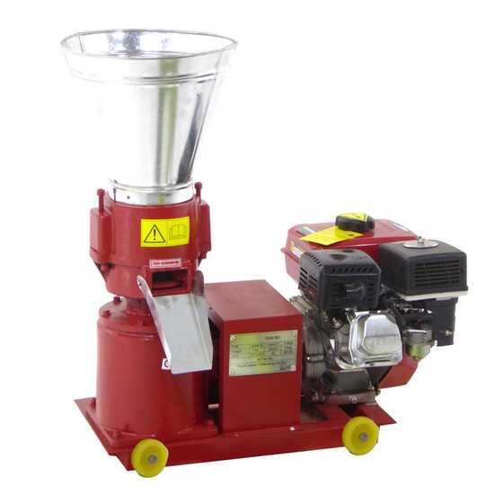 GeoTech GWPM150 - Pelletpresse mit Benzinmotor - Pelletherstellung f&uuml;r die Heizung