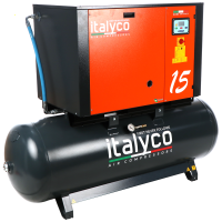 Italyco KV 15/500 Premium - Schraubenkompressor - Max. Druck 10 bar